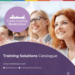 Understanding ModernGov Training Solutions Brochure